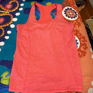 Pink danskin tank top